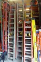 Fiberglass Extension Ladder, 24'