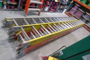 Fiberglass Ladders, 16' (2 Each) (Lot)