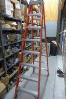 Fiberglass A-Frame Ladder, 8'