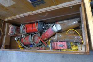 Hilti Core Drill, m/n DD150 w/Bits & Gang Box