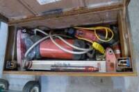 Hilti Core Drill, m/n DD130 w/Bits & Gang Box