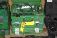 Greenlee 7306 SB Slug Buster K/O Set w/Hydraulic Driver (Set) (Lot)