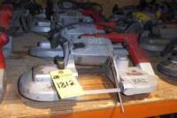 Milwaukee Portable Electric Band Saw, Asst. (2 Each) (Lot)
