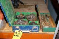 Greenlee K/O Punch Dies, Asst. (2 Sets) (Lot)