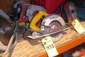 Electric Circular Saws, 7 1/4" Asst. (2 Each) (Lot)