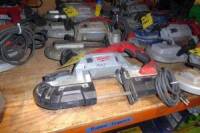 Milwaukee Portable Electric Band Saw, Asst. (2 Each) (Lot)