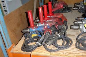 Milwaukee Electric Drills (4 Each) (Lot)