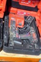 Milwaukee 1/2" Cordless Drill Drivers w/(2) Batteries & (1) Charger (3 Each) (Lot)