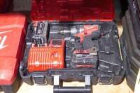 Milwaukee Cordless Drill w/(2) Batteries & (1) Charger