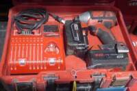 Milwaukee Cordless Impact Driver w/(2) Batteries & (1) Charger