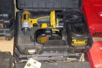 DeWalt Cordless Impact Drivers w/(2) Batteries & (1) Charger (2 Each) (Lot)