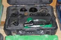 Greenlee 7310 SB Slug Buster K/O Set w/Hydraulic Driver (Set) (Lot)