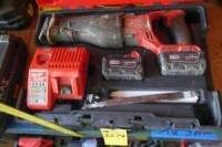 Milwaukee Cordless Sawzall w/(2) Batteries & (1) Charger