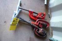 Ridgid Pipe Cutters, Asst. (3 Each) (Lot)