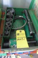 Greenlee Slug Splitter Punch Set, m/n 767