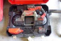 Milwaukee Cordless Band Saw w/(2) Batteries & (1) Charger