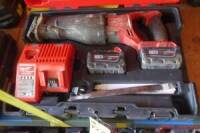 Milwaukee Cordless Sawzall w/(2) Batteries & (1) Charger