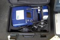 Brady Label Printer w/Case, m/n BMP71