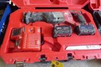 Milwaukee Cordless Sawzall w/(2) Batteries & (1) Charger