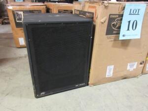 LOT (6) PEAVEY DM118 SUBWOOFERS, (CUSTOMER RETURNS), (LOCATION SEC.7)