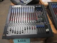LOT (15) ASST'D PEAVEY MASTER 16FX MIXING CONSOLES, (CUSTOMER RETURNS), (LOCATION SEC.1)