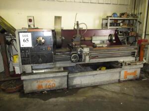 1997 HARRISON M460 GAP BED ENGINE LATHE, EQUIPPED WITH SWING OVER BED WAYS - 18", DISTANCE BETWEEN CENTERS - 60", SWING OVER CROSS SLIDE - 10.625", SW