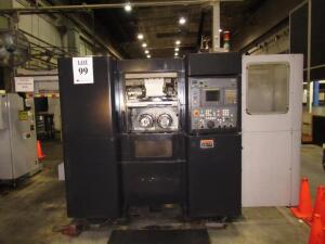 2010 KITAKO HS42001 4-SPINDLE CNC TURNING CENTER, WITH FANUC SERIES 18I-TB PC BASED CNC CONTROL WITH TOUCH PAD AND LCD DISPLAY, MAX. TURNING DIA. - 7.