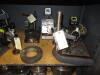 (LOT) ASSORTED GAGES, STANDS, CHUCK COMPONENTS, LEVERS, GRIPPERS, NESTS, HARDWARE CABINETS INCLUDED - 8