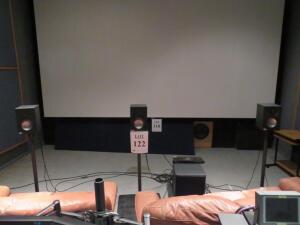 (3) BLUESKY SAT 6.5 MONITORS W/ BLUESKY SUB 12 SUBWOOFER (STUDIO 3) (6520 SUNSET BOULEVARD HOLLYWOOD CA 90028)