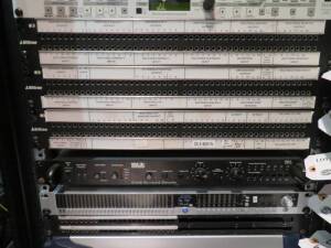 BITTREE AUDIO PATCH BAY PART# B96DC - FNPIH/DB25 (STUDIO 5) (6520 SUNSET BOULEVARD HOLLYWOOD CA 90028)