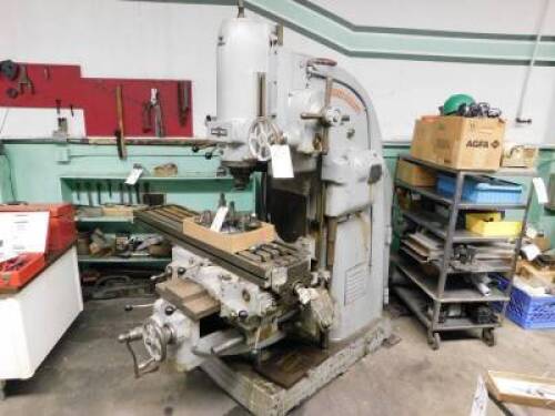 Cincinnati No. 2 Vertical Mill w/ Tool Holders