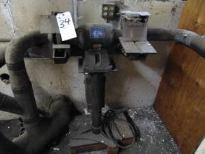 Baldor 1 1/2hp Dbl. End Grinder