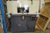 Dual blade bench saws for 45&deg; moulding cuts with controls