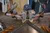 Pneumatic gouge grinder with PLA 368 PROTEAN adjustable boring head, adjustable base, framing presses and telemecanique sensor's - 3