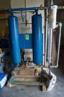 APPL 2-reservoir air dryer mod.AP-150-FP, 150 SCF cap, 100 PSI