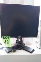 DELL 15' monitor with adjustable stand