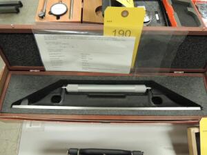 Starrett Machine Level Model 98z-18 in.