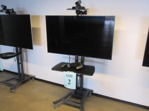 LIFESIZE VIDEO CONFERENCE STATION, WITH LIFESIZE ICONE 400, LIFESIZE PHONE HD, SAMSUNG 55" SMART TV MODEL: UN55HU8550F, AND STAND, (NO TV CONTROL)