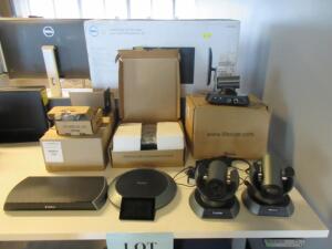 LOT OF LIFESIZE VIDEO CONFERENCE UNITS, (1) LIFESIZE ICON 600, (2) LIFESIZE PHONE, 2ND GENERATION, (1) LIFESIZE ICON FLEX, (2) LIFESIZE CAMERA 10X, MI