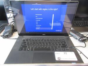 DELL PRECISION 5510 LAPTOP INTEL CORE i7 2.7GHZ 32GB RAM