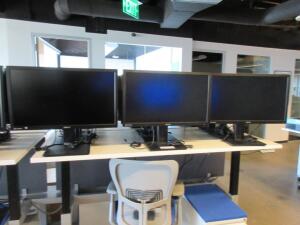 LOT (9) ASUS 27" LCD MONITORS, MODEL: PB278