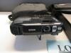 LOT (1) OPTOMA EH500 PROJECTOR, AND (1) EPSON H550A PROJECTOR WITH CASES - 2