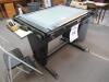 VINTAGE ILLUMINATED DRAFTING TABLE - 2