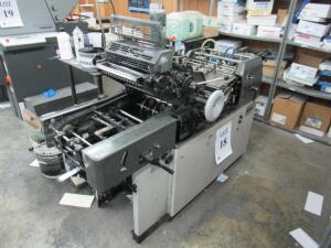 HAMADA 600CD, SINGLE COLOR WITH KOMPAC DAMPENING UNIT AND ENVELOPE FEEDER, MAX SHEET 11" X 17" SN: N/A