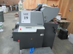 (2000) HEIDELBERG PRINTMASTER MODEL QM46-2, 2-COLOR PRESS, MAX SHEET SIZE 12" X 18" SN: 961905