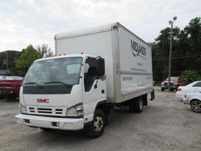 2007 GMC BOX TRUCK, WITH 227,939, VIN# J8DC4B16777000254