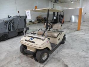 CLUB CAR 2 PASSENGER GOLF CART WITH RACK