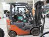 TOYOTA 8FGCU25 4,500 POUND CAPACITY FORKLIFT WITH UP/DOWN, TILT, SIDE SHIFT, AND 25,995 HOURS - 4