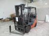 TOYOTA 8FGCU25 4,500 POUND CAPACITY FORKLIFT WITH UP/DOWN, TILT, SIDE SHIFT WITH 1 FORK ONLY (NEEDS REPAIR OR FOR PARTS)