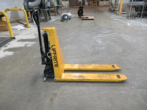 LIFT RITE ELECTRIC SKID LIFTER 3,000 POUND CAPACITY MODEL RG30E205048